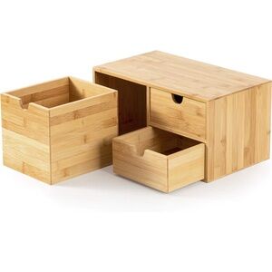 Bamboo Storage Box Set